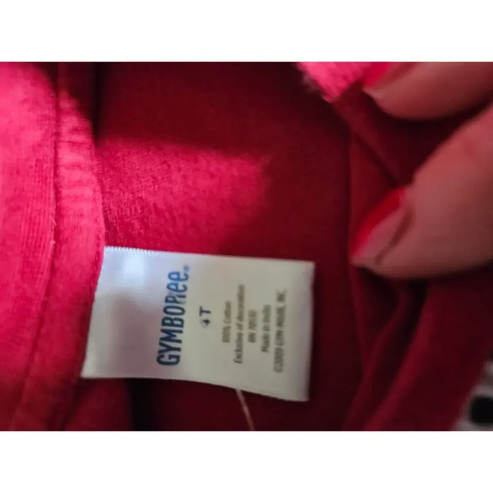 Gap Boys Outfit – Size 4T – Gymboree  Shirt & GAP 1969 Red Jogger Sweatpants